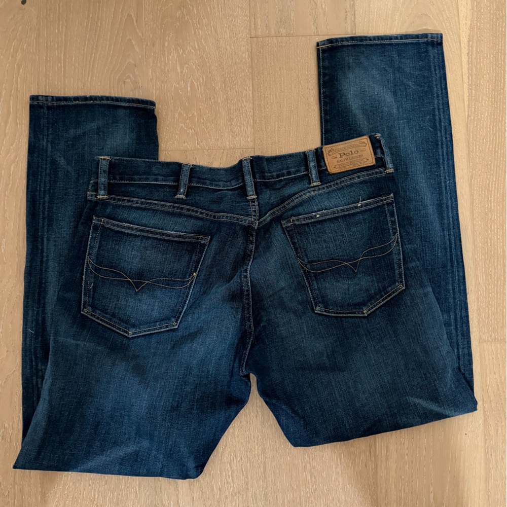 Ralph Lauren Dark Blue Men's Straight Jeans